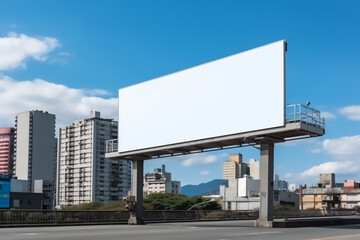 Outdoor billboard mockup