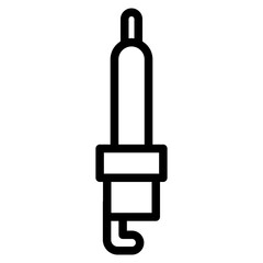 Obraz premium spark plug line 