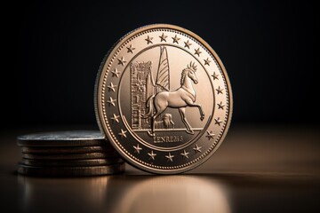  one euro coin Generative AI
