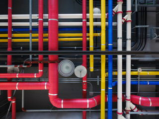 Pipeline industry system ventilation water electric indoor Building