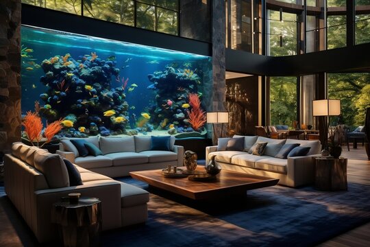 Fish Tank Living Room Images – Browse 3,093 Stock Photos, Vectors, and  Video