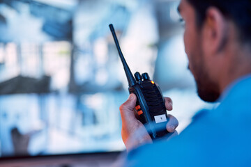 Security guard, radio and cctv monitor, communication and inspection service for building safety....