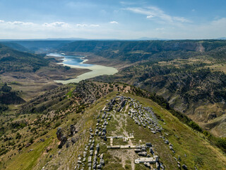 Apollon Lermenos Temple.Lairbenos Temple. Bahadınlar Village-Çal Town Denizli Turkey. The Temple...