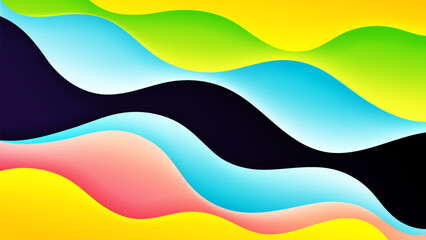 Abstract background soft gradient color and dynamic shadow on background .Vector background for wallpaper banner. Eps 10