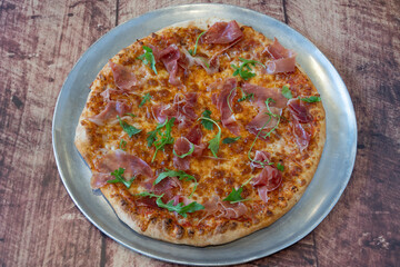 Pizza tradicional italiana
