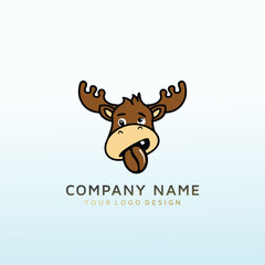 Moose is a coffee roasting company logo