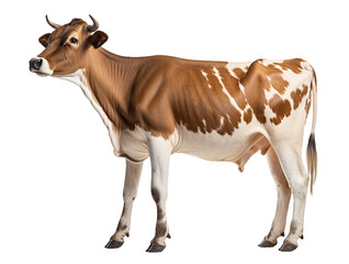 cow isolated on clear background