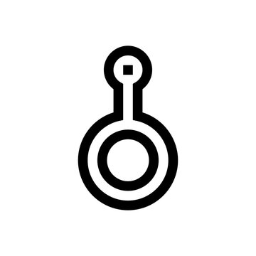 third gender outline icon