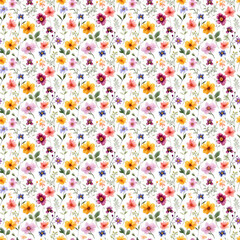 Seamless pattern flower 