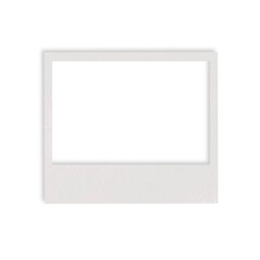 Obraz premium Aesthetic Polaroid Frame Illustration