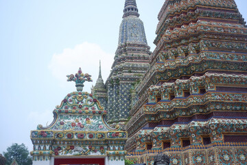Very beautiful pagoda at Wat Arun Ratchawararam Woramahawihan.