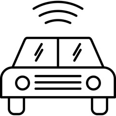 Autonomous Car Icon