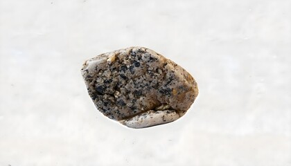 Fototapeta na wymiar a gravel stone, white background,AI generated