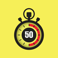 stopwatch trendy concept illustration vector icon