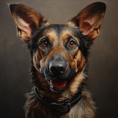 Fototapeta premium dog Generative AI 