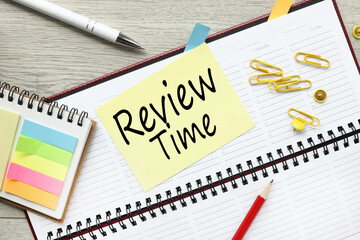 Review time the text on the yellow sticker is attached to the sticker