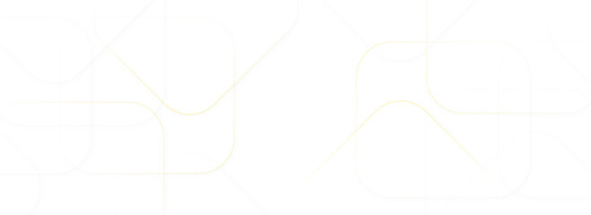 Minimal geometric white background with golden line abstract design. Paper cut style with golden lines. Luxury concept. White abstract background luxury with line gold 3d paper cut style.
