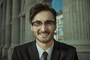 Fototapeta premium friendly young man