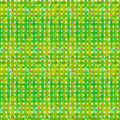 Hand drawn watercolor green lines seamless pattern isolated on white background. Can be used for textile, fabric, gift-wrapping and wallpaper design.