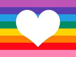 Pride love freedom lgbtq lgbt heart rainbow love wins gay lesbian trans homo homosexual colors flag diversity parade