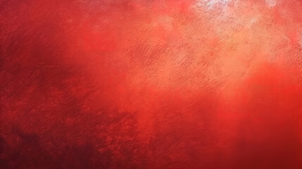 red abstract background, soft blur gradient, grunge vintage texture wallpaper. Generative Ai