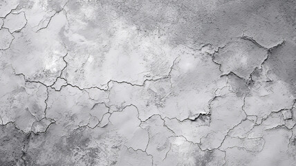 Closeup grunge texture white paint cement wall. Generative Ai