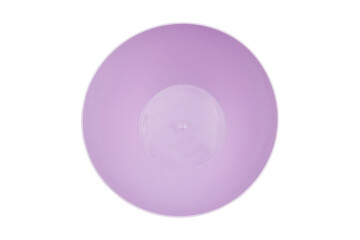 bowl, empty plastic bowl isolated from background