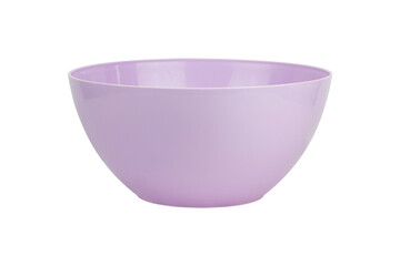 bowl, empty plastic bowl isolated from background