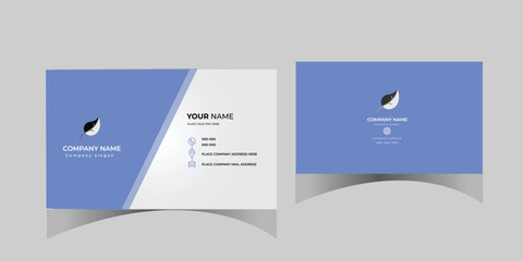 Modern Business card, visiting card and awesome calling card design and template	