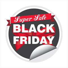 black friday, discount, sale icon vector illustration symbol