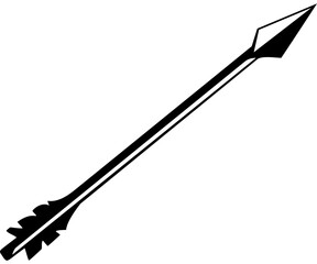 Arrow Hunting Tattoo Emblem