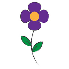 illustration of a flower