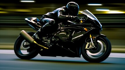 Modern motorcycle, generative AI