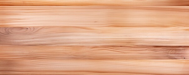 Obraz premium Blurry beech wooden plank textured background,detailed, panorama. Generative Ai.