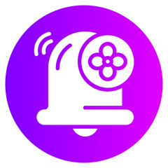 summer gradient icon
