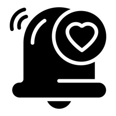 love glyph icon
