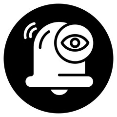 spy glyph icon