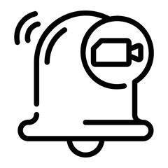 video line icon