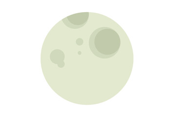 Heller Mond Vektor Vollmond Illustrator Halloween icon design