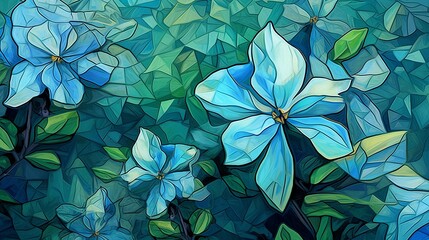 Backgrounds and backdrops for the design of presentations and stories: Vintage floral ornament botanical illustration. AI generated