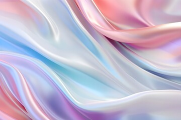 Shimmering Holographic Texture Background: Rococo Pastel Inspiration