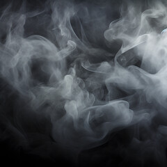 Obraz premium Gray smoke pattern background.