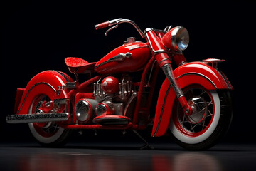 red motorcycle