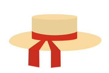 Boater Italy hat tradition costume accessory artwork