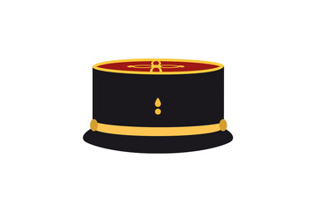 Kepi France hat culture headdress traditional cap illustration artwork