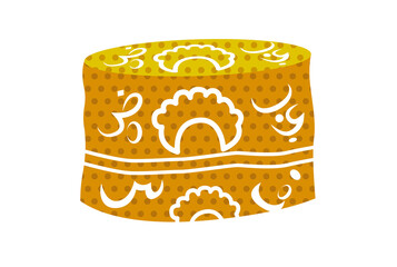 Kofia kenya hat culture headdress traditional cap illustration artwork