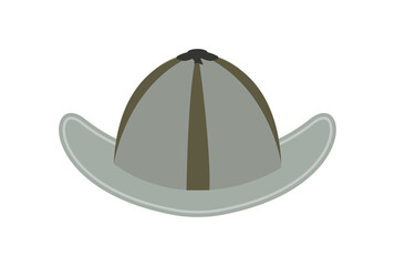 Firefighter helmet USA hat traditional headdress illustration art