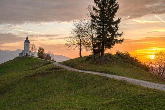 Slovenia The Church of St. Primož