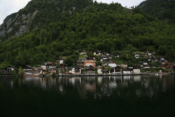 Mountain-Enveloped Lakeside Hamlet in Austria