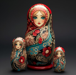Russian nesting doll large 